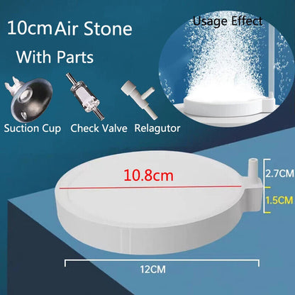 Aquarium Accessories 35 50 80mm Oxygen Aerator Increasing Air Bubble Stone Tools