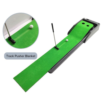 Putting Green Indoor Set Golf Putting Green Mat Improve Accuracy And Speed Mini