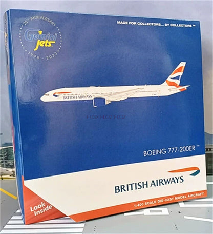 GeminiJets British Airways for Boeing B777-200ER G-YMMS 1:400 plane Pre-built