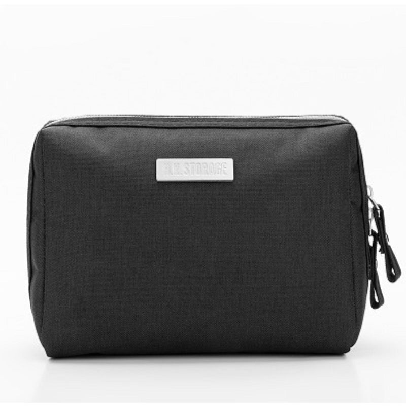 Small Cosmetic Case Canvas Travel Toiletry Storage Organizer Makeup Brushes Bags