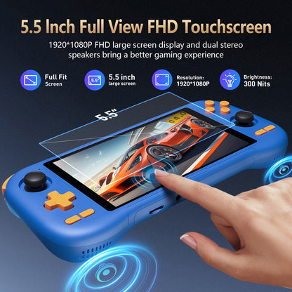 New Upgraded K56 Ultra Retro Handheld Game Console, 128GB Mini Video Game