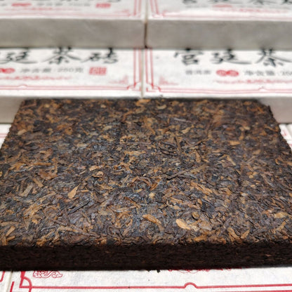 250g Premium Puerh Tea Brick Black Tea Anitique Puer Tea Collectible Pu-erh Tea