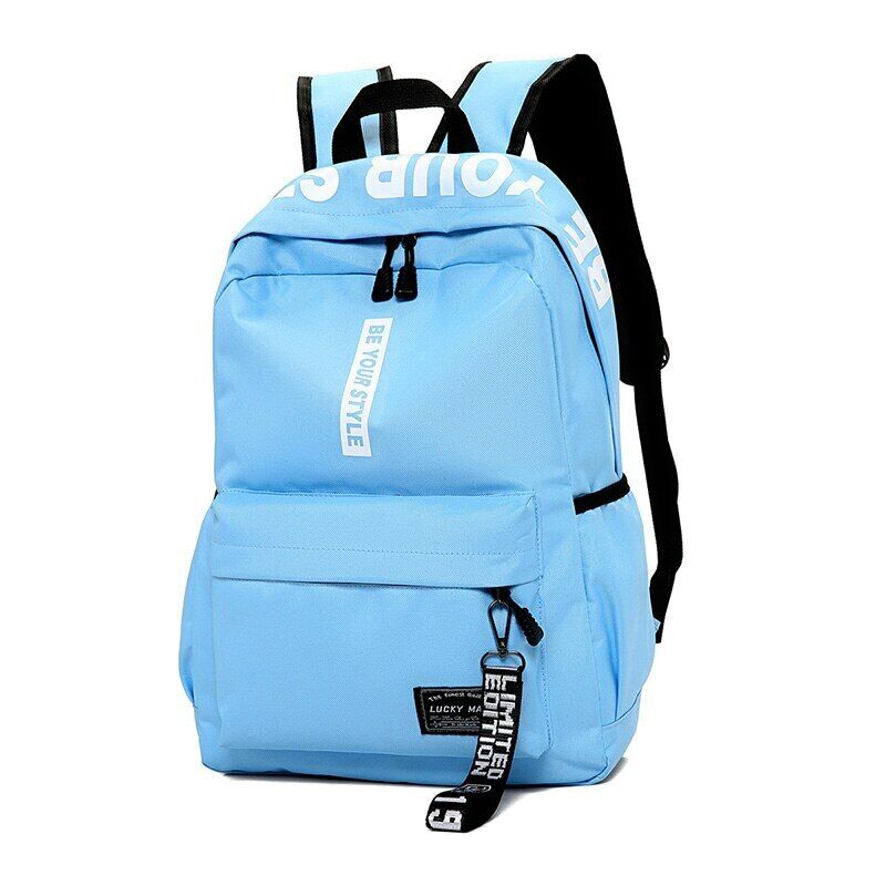 Teenagers School Backpack Girl Men Women Shoulder Bag