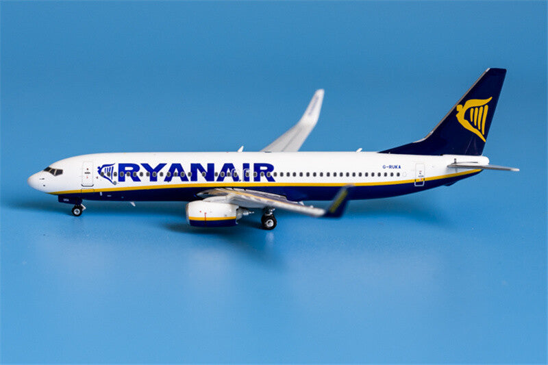 Phoenix Ryanair for Boeing B737-800 G-RUKA 1:400 DIECAST plane Pre-builded Model