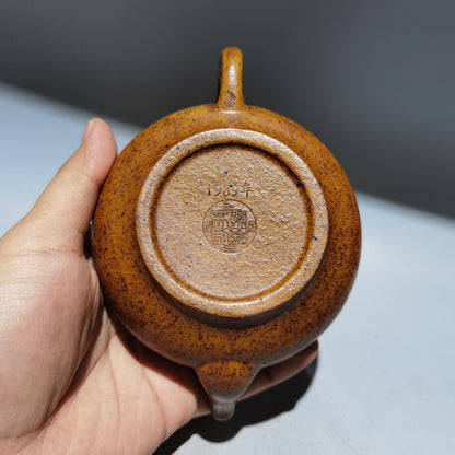 collect vintage China yixing purple clay teapot zisha ceremony cute teaware art