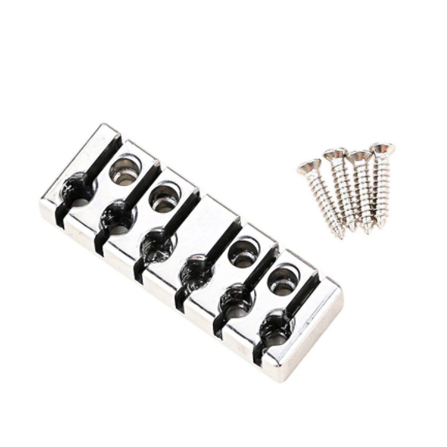 6 String Zinc Alloy Classical Guitar Locking Nuts for Headless Electric Guitar