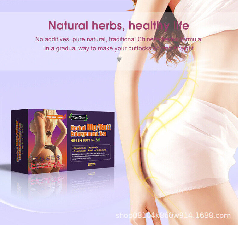 Herbal Buttock Enhancement Tea Warped Cozy Tea Hips Big Butt Tea 90g