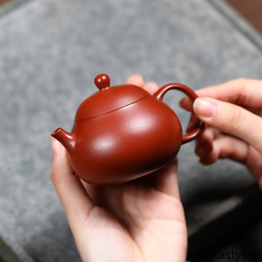 China Yixing Zisha Pottery clay JiangpoNIi Clay Small Wendan Teapot Tea pot