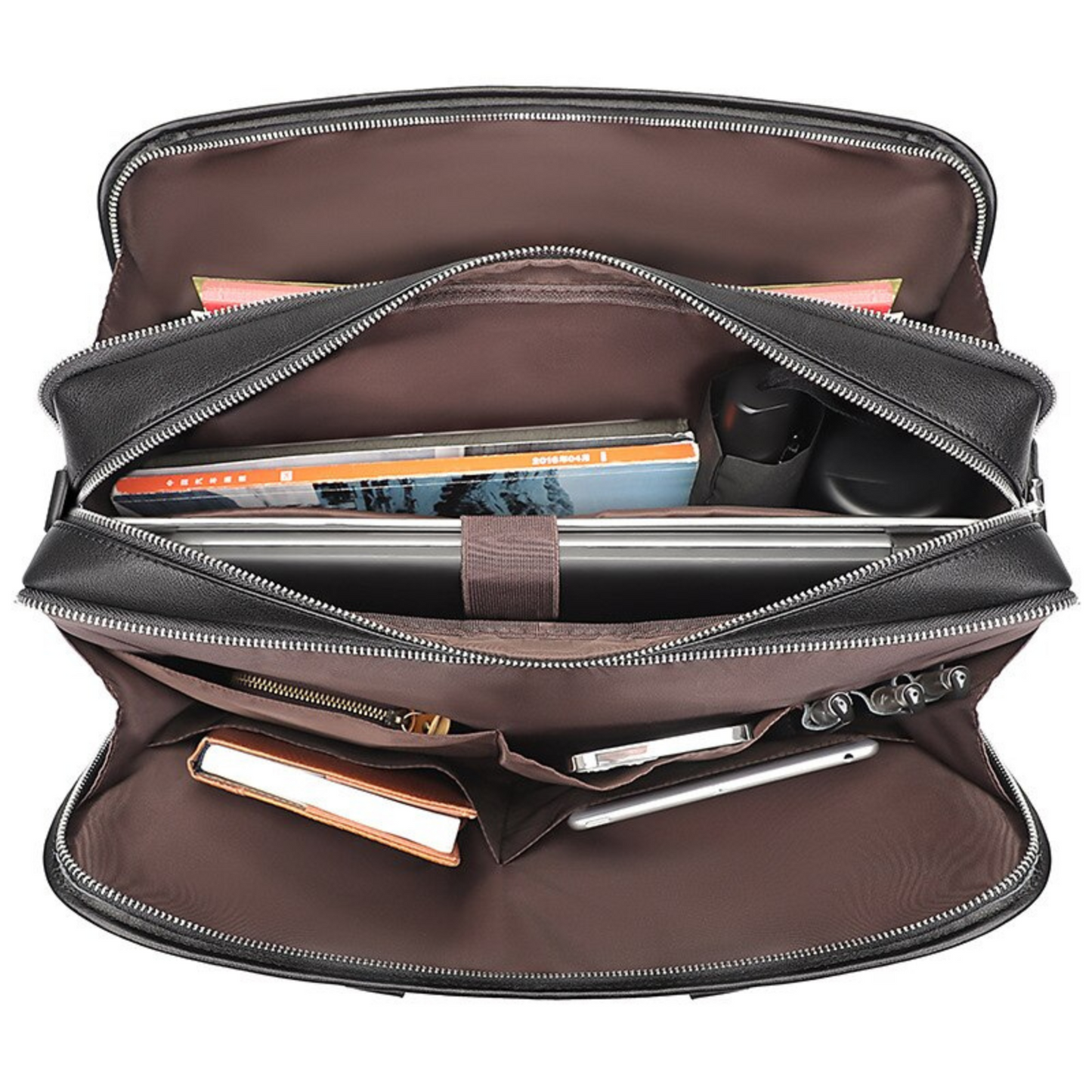GENUINE LEATHER Luxury Mens Bag Crossbody Shoulder Messenger Designer Handbag