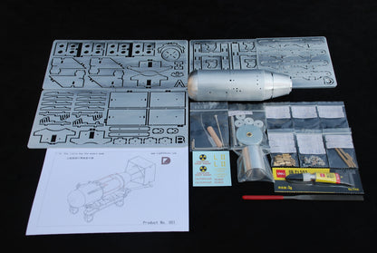 1/12 WWⅡ US ‘The Little Boy The Atomic Bomb’ Assembly Version ALL-METAL Model