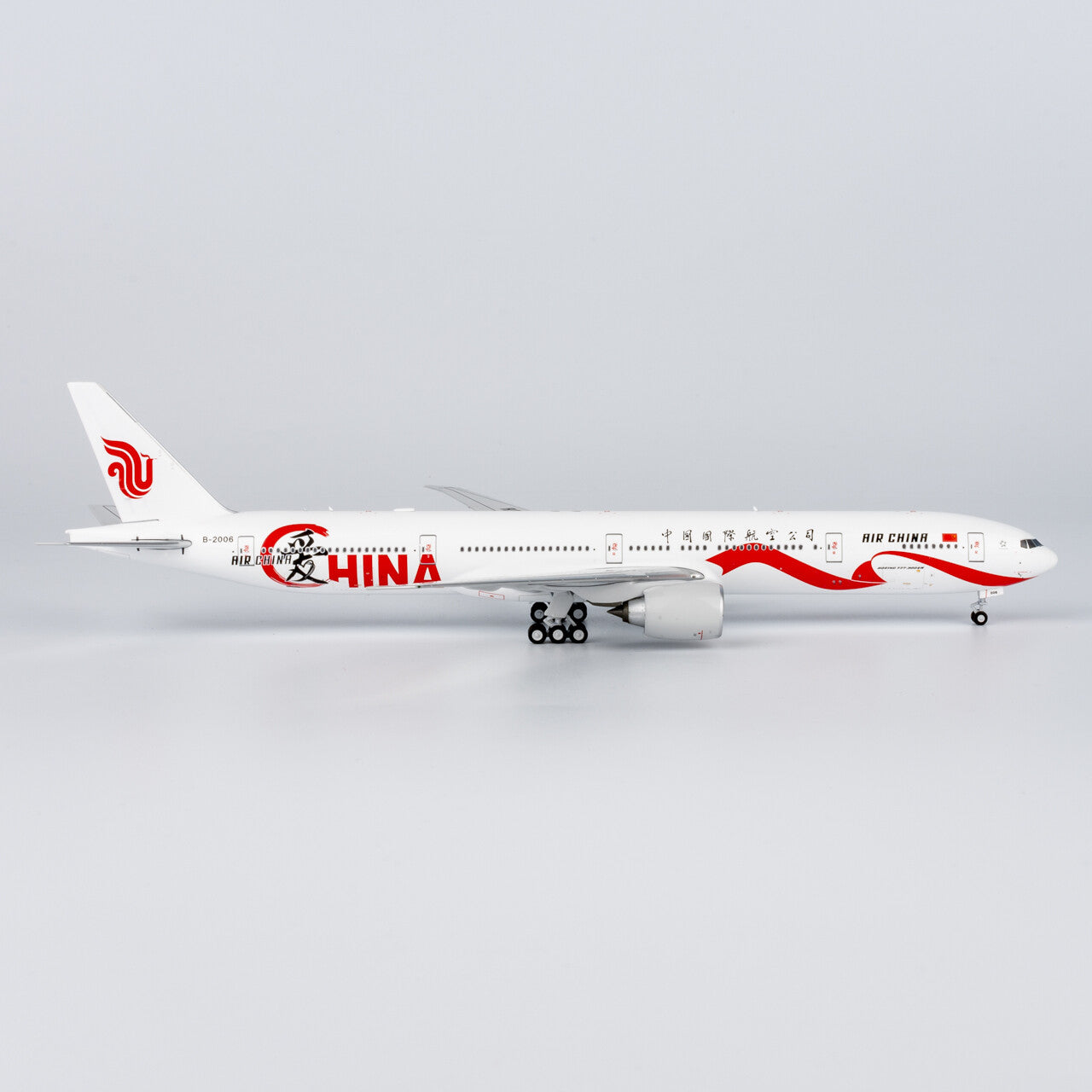 1:400 NGmodels Air China Boeing 777-300ER Passenger Airplane Diecast Model