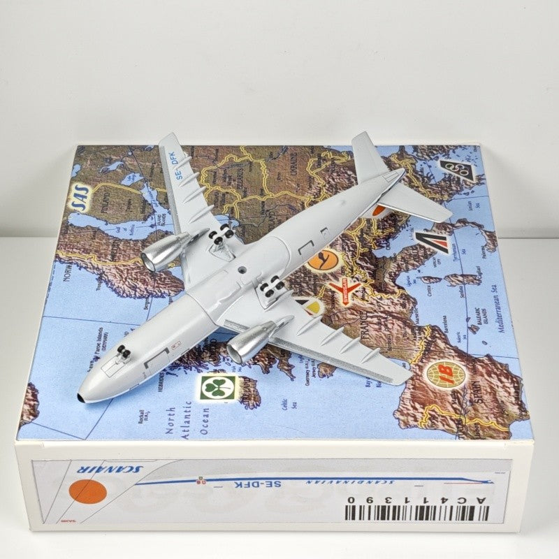 1:400 Aeroclassics Scanair Airbus A300 Passenger Airplane Diecast Plane Model