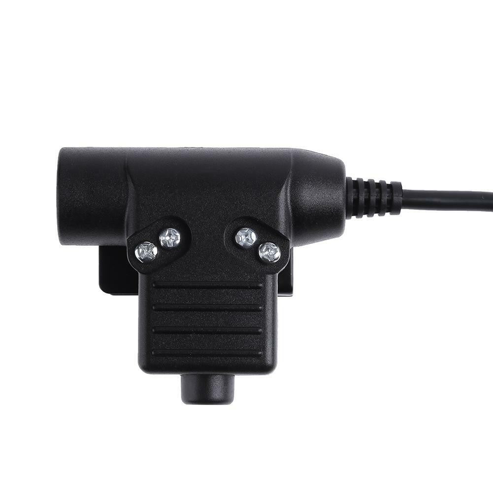 Replacement U94 PTT Adapter For REAL STEAL RS Headsets For KENWOOD Plug Parts