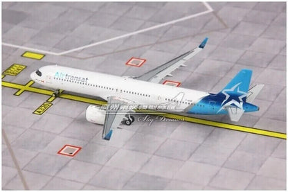 1:400 JC Wings Air Transat AIRBUS A321neo Passenger Airplane Diecast Plane Model