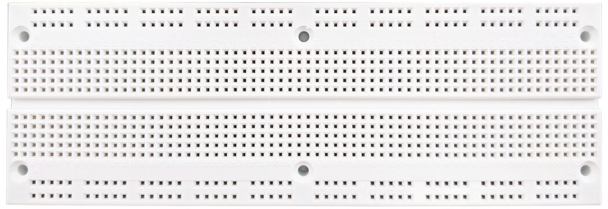 840 Tie Point Solderless Breadboard with Mounting Holes, 165 × 56 × 8.5mm