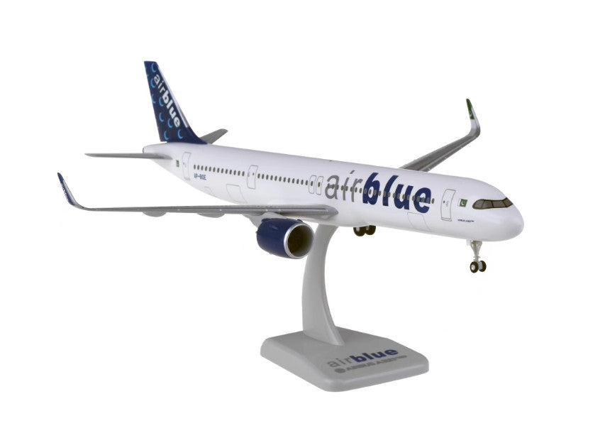 1:200 Hogan AirBlue AIRBUS A321neo Passenger Airplane ABS Plastic Aircraft Model