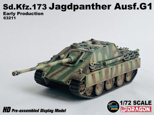 Dragon 63211 1/72 Sd.Kfz.173 Cheetah Tank Destroyer G1 Early Finished Model
