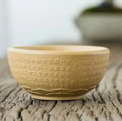 Yixing Tea Cup Buddhism Heart Sutra Tea Cup Smell Tea Cup Master Cup Kungfu Tea