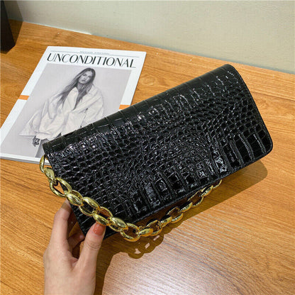Women's Bag Shoulder Bag PU Buckle Texture Woven Handbags for Women
