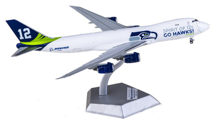1:400 Hxmodels Boeing 747-8F B631006C N770BA Passenger Diecast Airplane Model