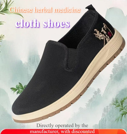 Old Beijing Traditional Handmade Comfortable Anti-slip Cloth Shoes Hot Sale--USA