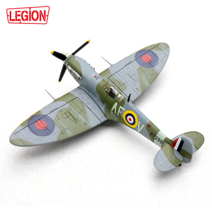 1:72 LEGION SPITFIRE Mk.VB Royal Air Force, 1942 Fighter Diecast Aircraft Model