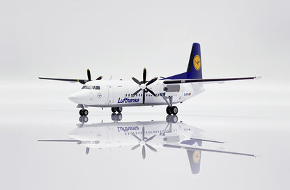 1:200 JC Wings Lufthansa FOKKER 50 Passenger Aircraft Diecast Airplane Model