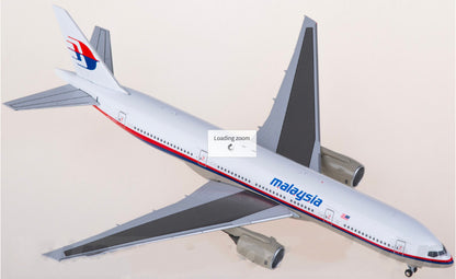 1:400 Bob Models Malaysia Airlines B777-200ER Passenger Airplane Diecast Model