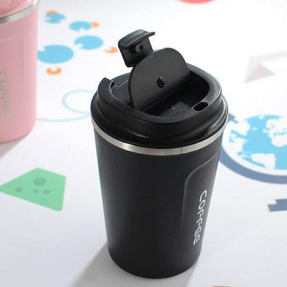 1Pc Stainless Steel Coffee Mug Thickened Thermos Mugs Double Wall Vacuum Flask