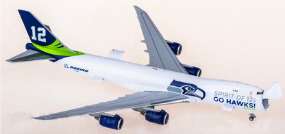 1:400 Hxmodels Boeing 747-8F B631006C N770BA Passenger Diecast Airplane Model