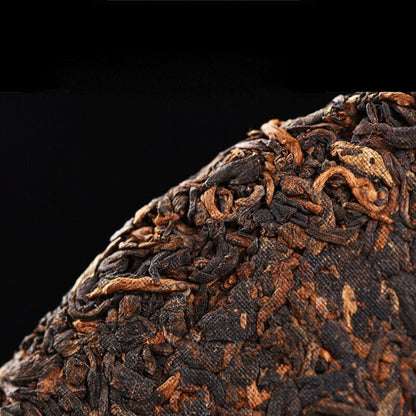 Organic Big Tree Pu-Erh Ripe Tea Cake Chinese Puerh Black Tea Health Care 357g