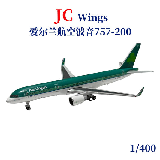 1:400 JC Wings Aer Lingus Boeing 757-200 Passenger Plane Diecast Aircraft Model