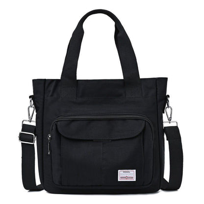 Canvas Bag High-capacity Nylon Messenger Purse Handbag Polyester Shoulder Pouch