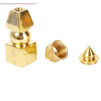 6 Inch Brass Buddhist Pagoda Feng Shui Pagoda Stupa Decoration