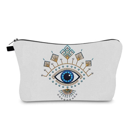 Cosmetic Bag Printed Traveling Storage Bags Clutch Washing Bag Makeup Organizer