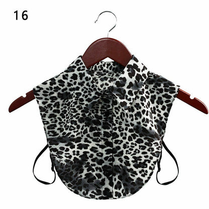 Shirt Collar Women Cotton Lace Fake Blouse Vintage Lapel Clothes Accessories Top