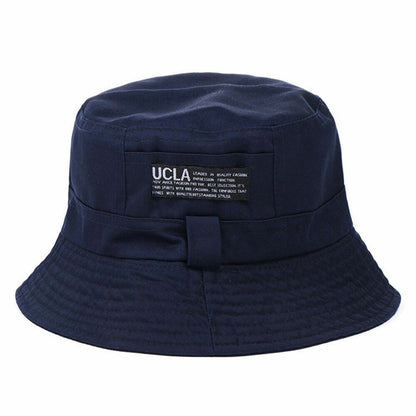 Women's Bucket Hats Retro Washed Cotton Foldable Fisherman Men Outdoor Sunscreen