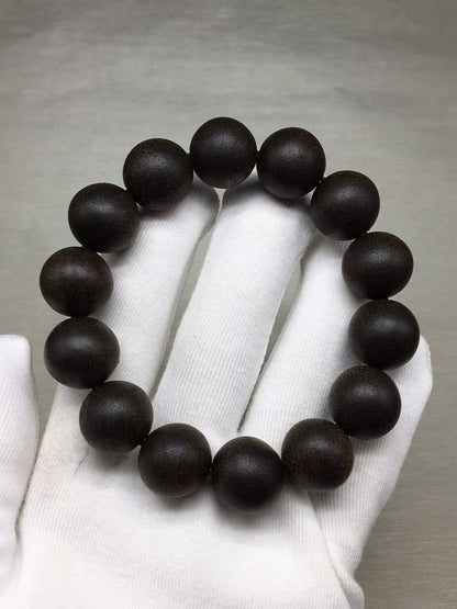 16mm Chinese Natural Eaglewood Handmade Exquisite Bracelets 31330