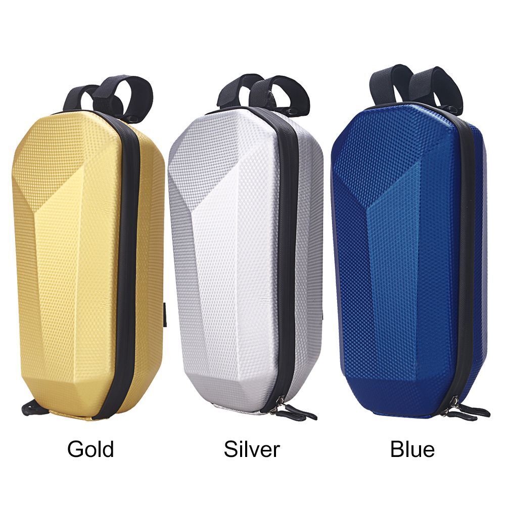 4l Electric Scooter Front Handlebar Eva Hard Shell Bag Rainproof Storage Hanging