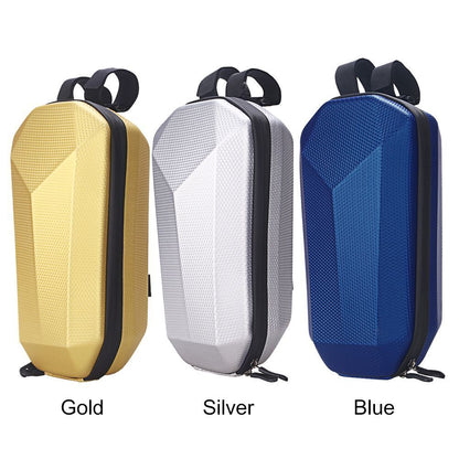 4l Electric Scooter Front Handlebar Eva Hard Shell Bag Rainproof Storage Hanging
