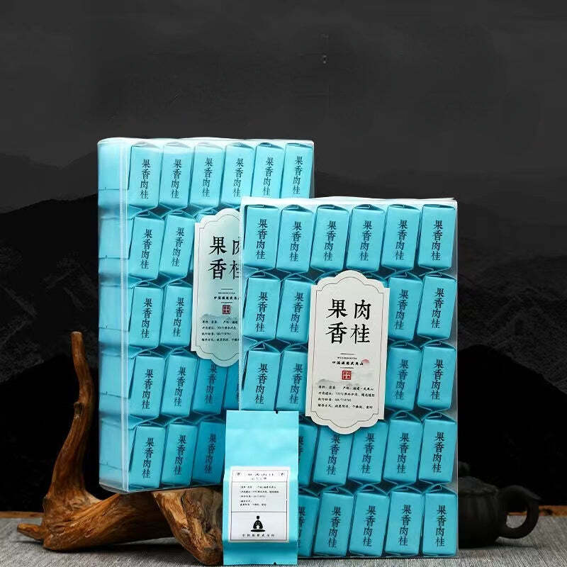 250g Top Grade Rougui Black Tea Chinese Oolong Tea Bagged Loose Leaf Healthy Tea