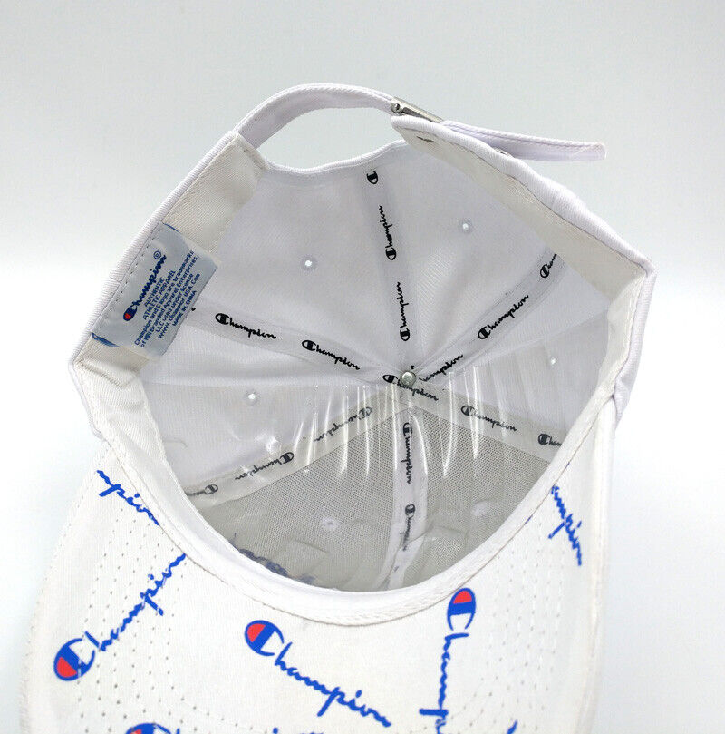 Champion Sport Baseball Cap Snapback Hip Hop Hat Embroidery Rare Golf White Cap