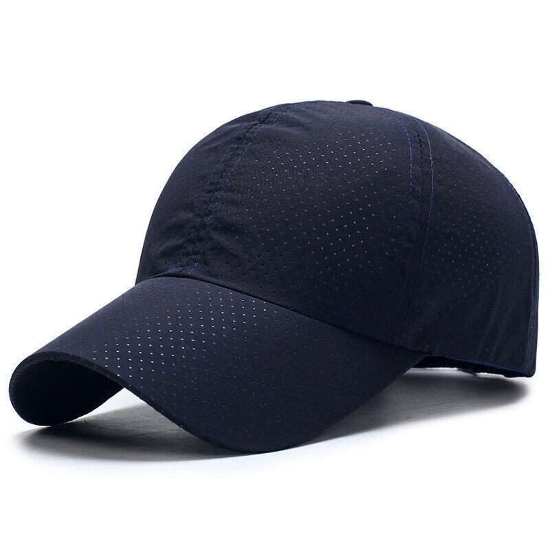 Men Trucker Hat Mesh Foam Cap Snapback Baseball Adjustable Plain Caps Solid Hats