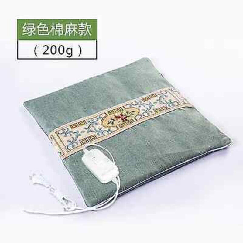 Electric Heating Moxa Cushion Pillow Chinese Herbal Wormwood Mat Office