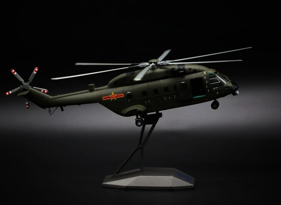 1:55 40CM AVIC China Z-8 Attack Helicopter Plane Diecast Military Aircraft Model