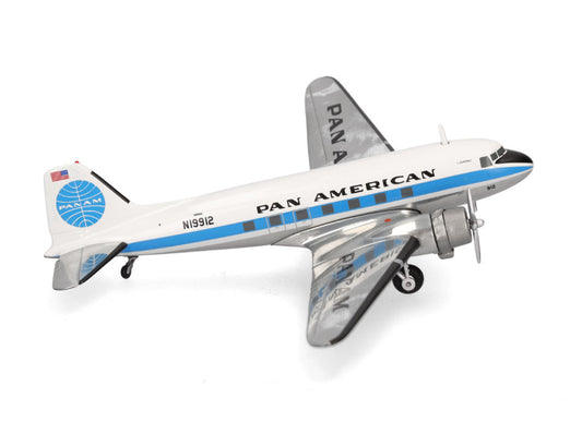 1:200 Herpa PAN AM Douglas DC-3 Aircraft Plane Diecast Airplane Model Collection