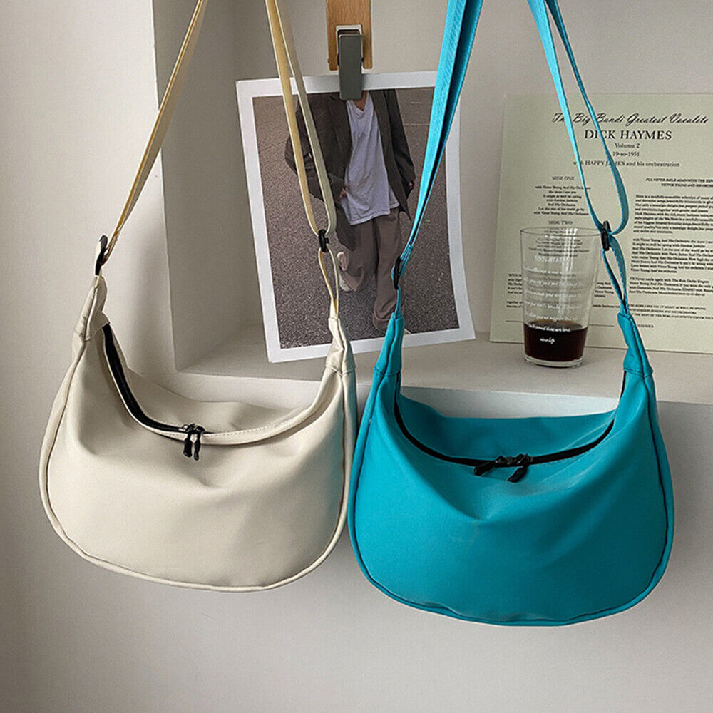 Large-capacity Dumpling Bag Messenger Crossbody Bag Oxford Cloth Shoulder Bag