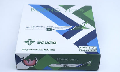 1:400 Phoenix Saudia Boeing 787-9 Passenger Airplane Diecast Model
