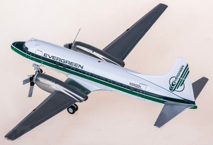 1:200 JC Wings Evergreen Convair CV-580F N580EH Airplane Diecast Aircraft Model