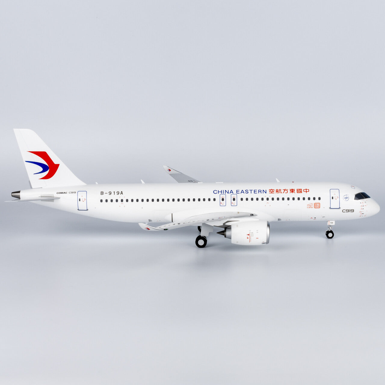 1:100 NG Models China Eastern Comac C919 Passenger Diecast Aircraft Model